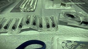 dominatrix mistress april medically torments patients penis in hospital electro bdsm