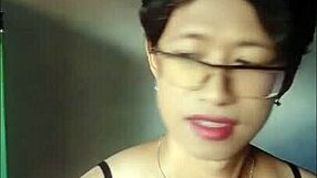 amateur shemale in black bra stockings squirts cum on cloth with dildo