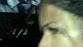 angelg and kuzz slobber on my throbbing cock in homemade blowjob