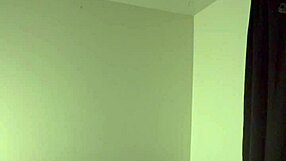 skinny babysitter flashes dripping wet pussy and tight tits in apartment