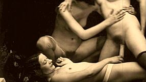 dark lantern entertainment vintage threesome erotic confessions victorian gentleman group hairy pussy