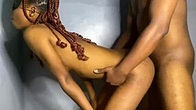 damn this sexy brownskin cutie wants her pussy pounded so bad