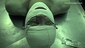 dominatrix mistress april medically torments patients penis in hospital electro bdsm