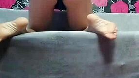 big ass stepsister shakes her curves teasing in bedroom