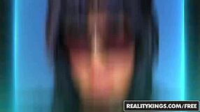 Bikini babes Adrian Maya Alex Mae VIP action?