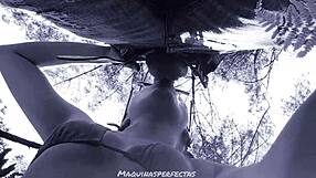 imagine deepthroating bluee's monster cock outdoors till facial cumshot