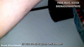 young brazilian wife takes first swingers anal pounding at home
