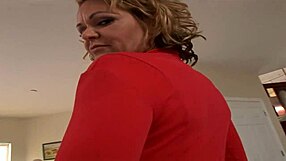 Kelly Leigh dumb blonde milf mommy anal assfucking in pantyhose