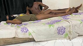 My Petite Ebony Step-Sister Desperately Craves My Huge BBC Thrusts