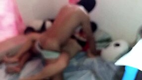 Caught girlfriend riding stranger rough on hidden cam