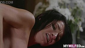 Watch Silvia Saige teach in Girlfriend's Stepmom 13. Part 1 has her riding hard