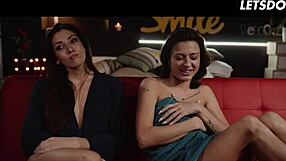 Ever wondered how Clea Gaultier and Sandra Wellness kiss and lick in lesbian passion?