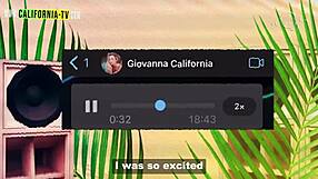 lucky married taxi driver watches famous adult influencer strip naked in his cab