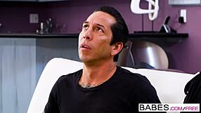 hey lily rader goes back to black for hardcore anal with big cock nerd