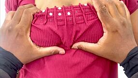 Indian Teen Moans as I Fuck Her Wet Pussy Hard Then Cum on It