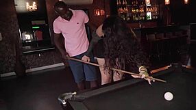 hot milf luiza ambiel pool sex after billiards!