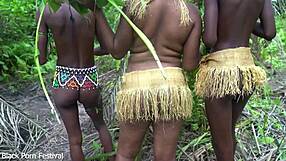 could you watch curvy african tribe ass all day?