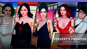 Ever Wonder What Perverts Paradise Hides in This Milf Lesbian Tease Game?