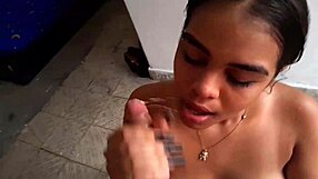 Stepbrother fucks me after shower