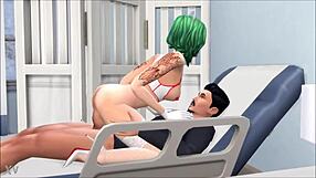 Nurse Sims 4: Regan Plays Doctor in Hospital