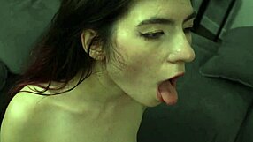 petite luna lynx bends for hard anal pounding with huge ass gape closeup