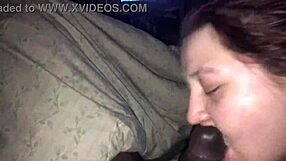 watch this fat redhead bbw deepthroat drain big black monster cock interracial