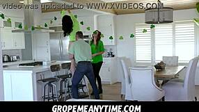freeuse groping petite teen stepsis rose winters at family st patricks breakfast alex jett mike mancini