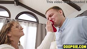 Young Stud Pounds Big Ass Granny Nurse!