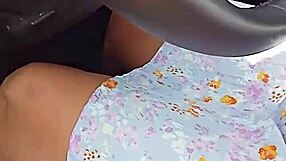 hey watch this milf flash tits pussy then cum walk publicly