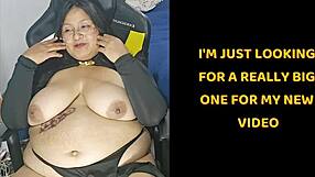 Cheating fat wife hunts monster cocks stuffing her big tits belly in hardcore action