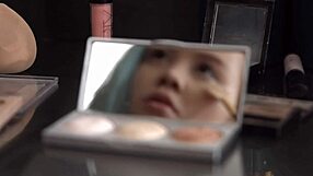 rebecca nikson teen colored hair takes duty fuck from guy