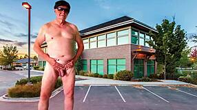 Stripping Tease Leads to Outdoor Parking Masturbation and Toy Play with Agarabas