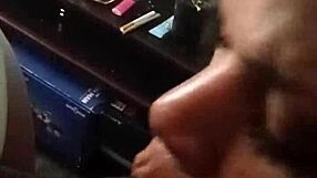 angelg and kuzz slobber on my throbbing cock in homemade blowjob