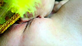 Behind scenes, photographer licks cute Thai model's tight pussy during shoot