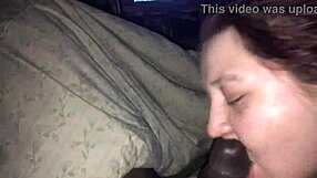 watch this fat redhead bbw deepthroat drain big black monster cock interracial