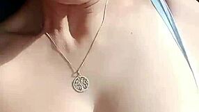 hey watch this milf flash tits pussy then cum walk publicly