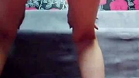 big ass stepsister shakes her curves teasing in bedroom