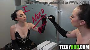 ever wonder how flexible a ballerina teen gets under her tutu skirt?