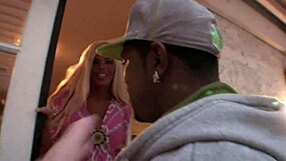 Big Tits Blonde Mom Begs for Black Monster Cock Creampie While Riding Hard!