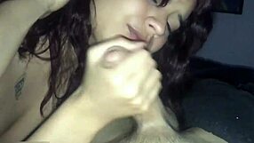 Skinny Latina Stepsis Fills My Cock with Her Cum