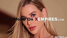 blake blossom's big boobs get deepthroated then banged by group