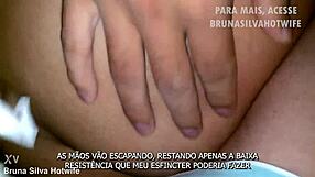 young brazilian wife takes first swingers anal pounding at home