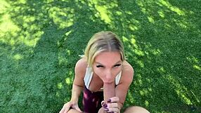 I crave neighbor's huge cock and balls sexy soccer milf Andi Avalon gets roughly fucked by JMac