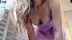 struggling to pick panties when her fat ass and wet pussy crave attention