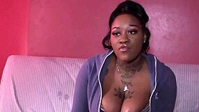 Big Booty Ebony Milf Flaunts Fat Ass And Tits In Casting