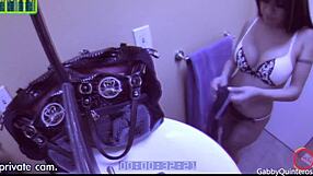 Gabby Quinteros Pounded by Monster Cock. Swallows Cum After Wild Fuck