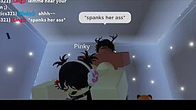 Quick romp with roblox condo girl feels good