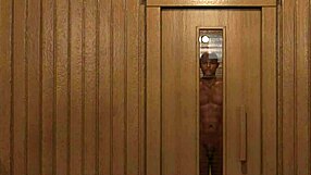 let's finger shaved pussies in this steamy lesbian sauna