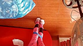 peruvian neighbor's big ass bent over for paid doggystyle pounding