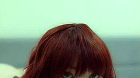 Goth VaneRose Dances Seductively While Teasing Dildo